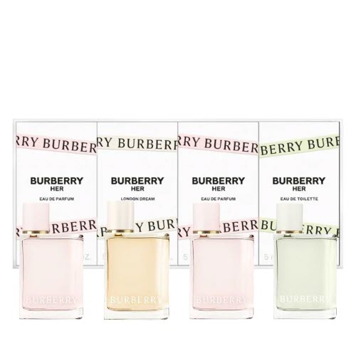 Burberry Burberry For Her 4pcs Mini Collection - Burberry Burberry For Her  4pcs Mini Collection